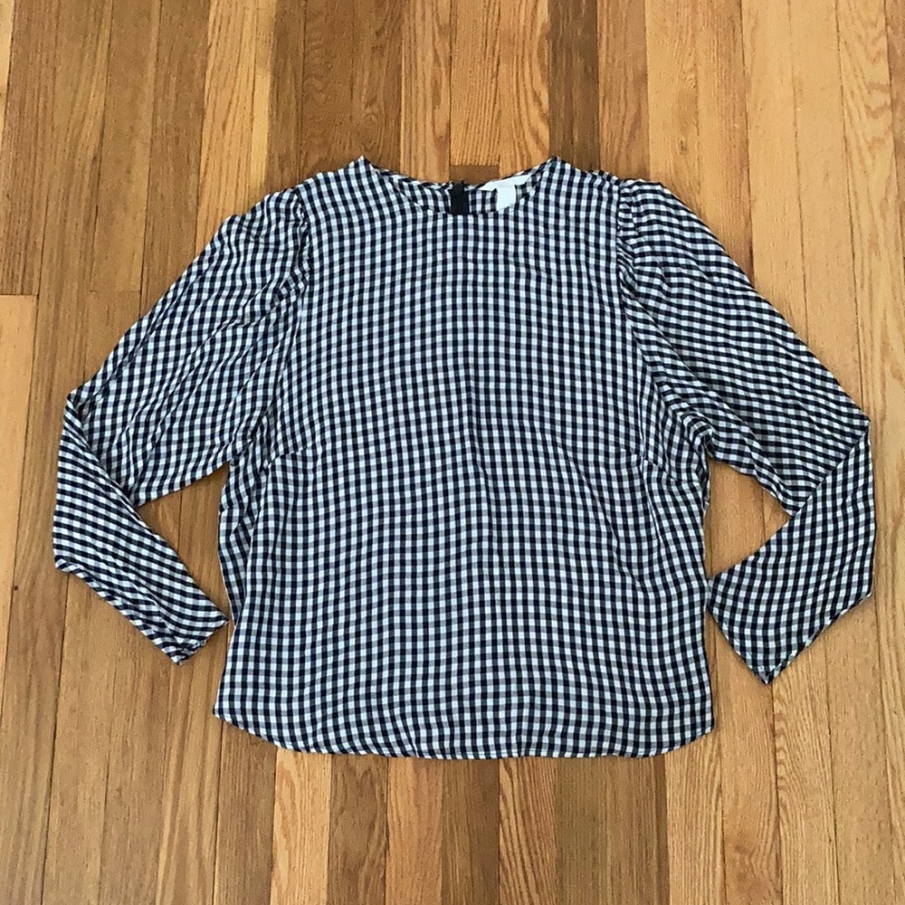 H&M Gingham Long Sleeve